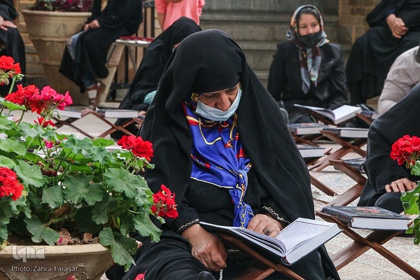 جزخوانی قرآن در خانه مدرس