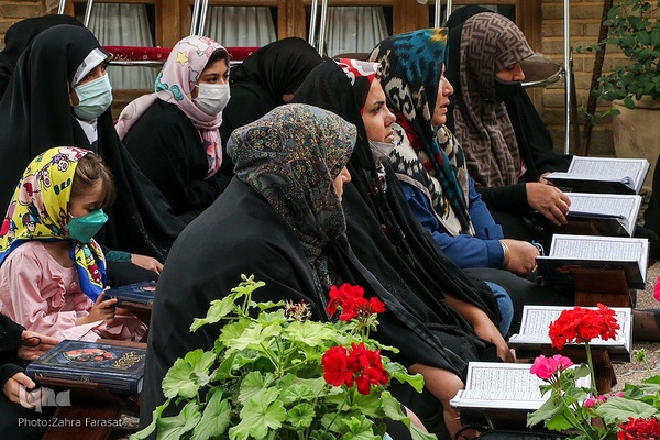 جزخوانی قرآن در خانه مدرس