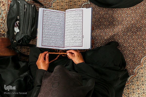 جزخوانی قرآن در خانه مدرس