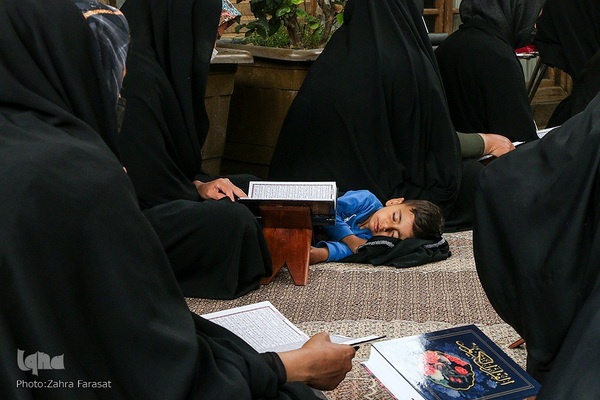 جزخوانی قرآن در خانه مدرس