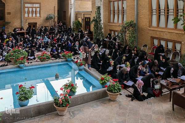 جزخوانی قرآن در خانه مدرس