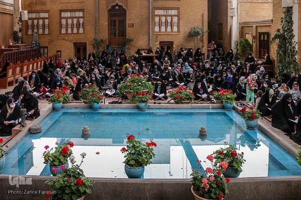 جزخوانی قرآن در خانه مدرس