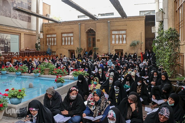 جزخوانی قرآن در خانه مدرس