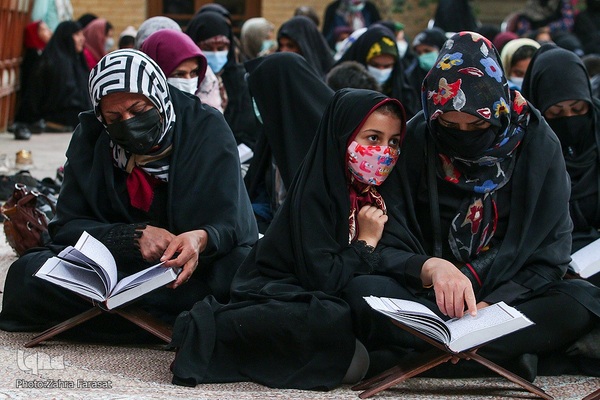 جزخوانی قرآن در خانه مدرس