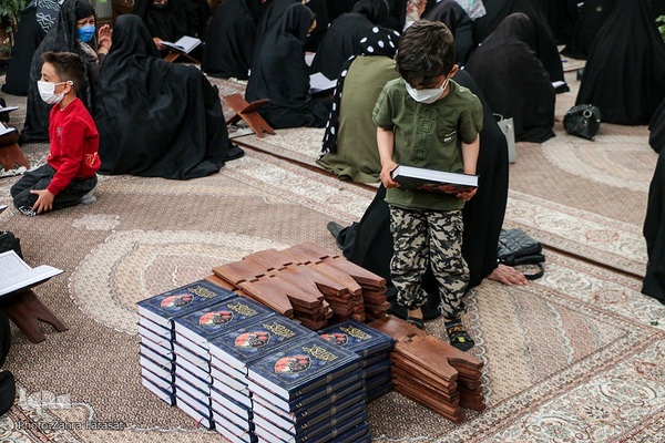 جزخوانی قرآن در خانه مدرس