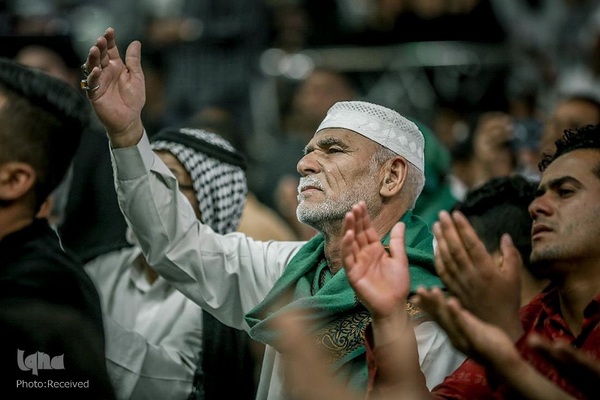 جزءخوانی قرآن کریم در آستان مقدس علوی