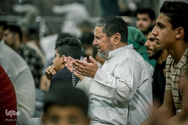 جزءخوانی قرآن کریم در آستان مقدس علوی