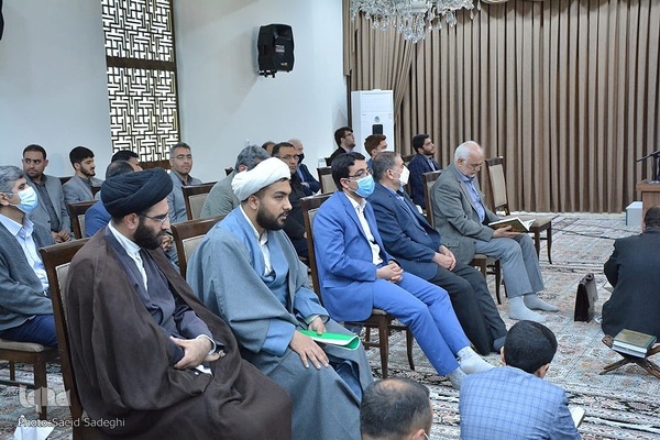 محفل انس با قرآن یادبود شهدای حرم رضوی‎‎