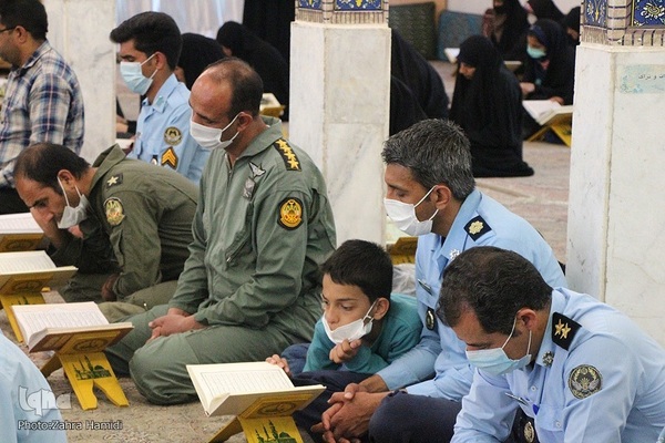 جزءخوانی قرآن کریم در امامزادگان باقریه(ع) بیرجند