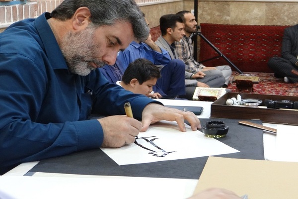 مجید نجفی، عضو انجمن خوشنویسان اسلامشهر