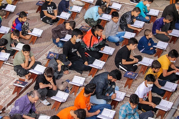 محفل انس با قرآن در خانه موزه شهید مدرس