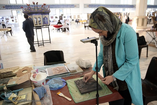 بخش آثار فرهنگی و صنایع دستی قرآنی نمایشگاه بین المللی قرآن کریم
