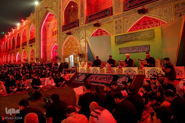 مراسم شب قدر در حرم مطهر امیرالمومنین حضرت علی (ع)