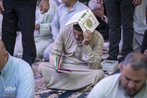 مراسم احیای شب قدر در حرم حضرت ابوالفضل العباس(ع)