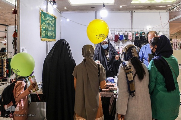 غرفه عفاف و حجاب نمایشگاه قرآن