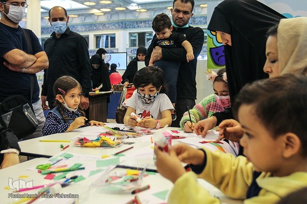 روز بارانی نمایشگاه قرآن