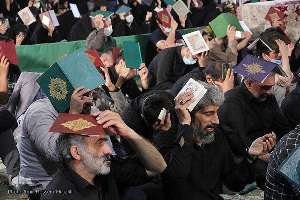 قرار بندگی؛ احیای شب ۲۱ رمضان در امامزاده جعفر (ع) یزد