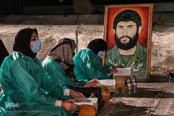 قرار بندگی؛ احیای شب ۲۱ رمضان در بیمارستان حضرت علی اصغر(ع) شیراز