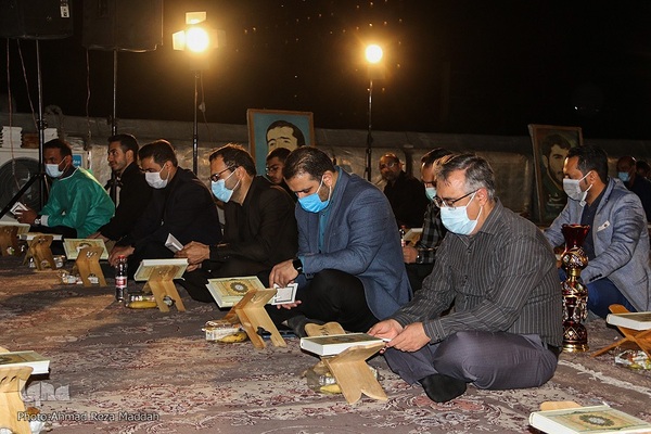 قرار بندگی؛ احیای شب ۲۱ رمضان در بیمارستان حضرت علی اصغر(ع) شیراز