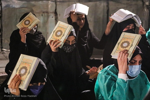 قرار بندگی؛ احیای شب ۲۱ رمضان در بیمارستان حضرت علی اصغر(ع) شیراز