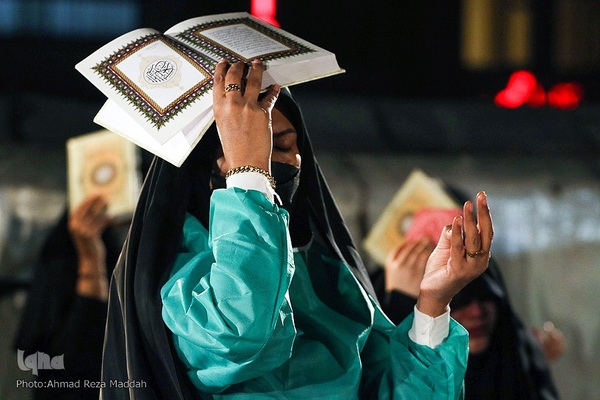 قرار بندگی؛ احیای شب ۲۱ رمضان در بیمارستان حضرت علی اصغر(ع) شیراز