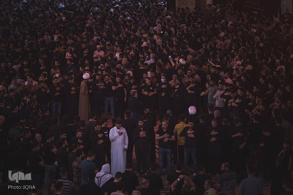 مراسم عزاداری سالروز شهادت امام  علی (ع) در حرم امام حسین (ع)