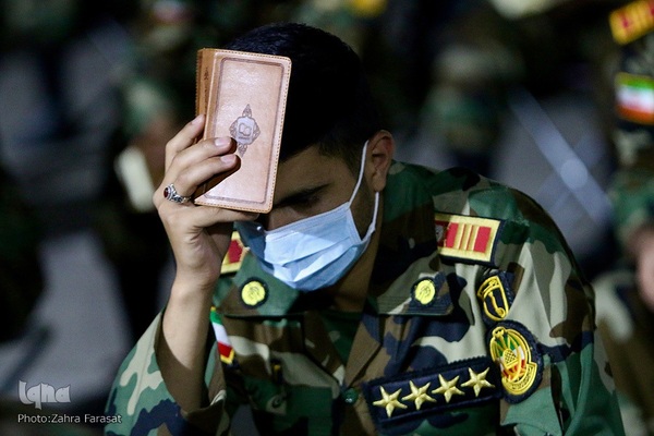 قرار بندگی؛ احیای شب ۲۳ رمضان در دانشگاه افسری امام علی(ع)