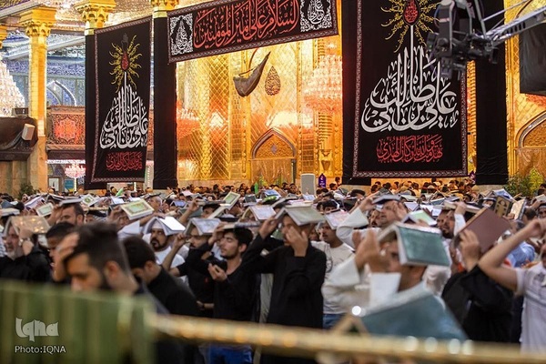 قرار بندگی؛ احیای شب ۲۳ رمضان در حرم مطهر حضرت عباس (ع)