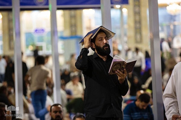 قرار بندگی؛ احیای شب ۲۳ رمضان در حرم مطهر حضرت عباس (ع)