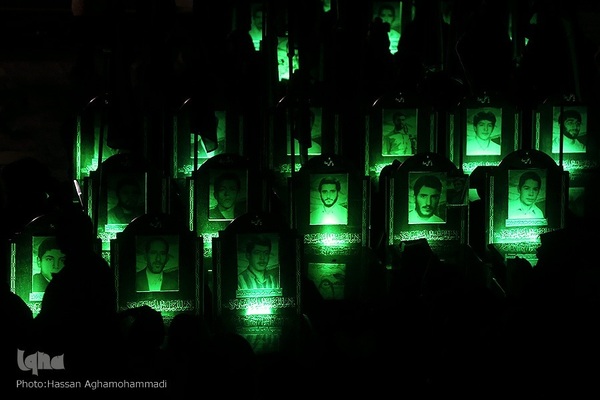 مراسم احیای شب بیست‌و‌سوم ماه مبارک رمضان در بقعه متبرکه امامزاده سید جعفر(ع) و حمیده خاتون (س) محله باغ‌ فیض 