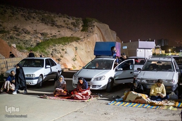 مراسم احیای شب بیست و سوم ماه مبارک رمضان در پارک کوهستانی دراک شیراز 