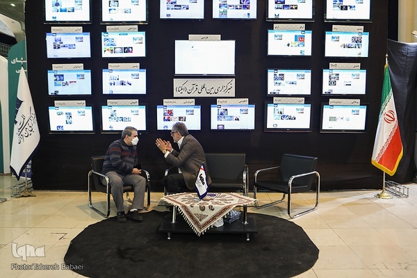 بازدید حسین موسوی بلده پیشکسوت قرآنی از ایکنا