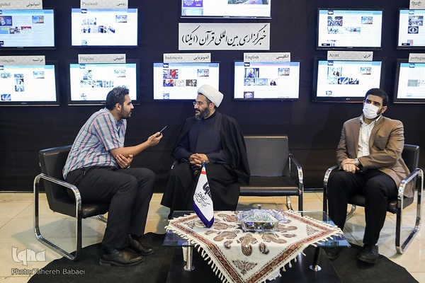 غرفه ایکنا در دهمین روز از نمایشگاه قرآن