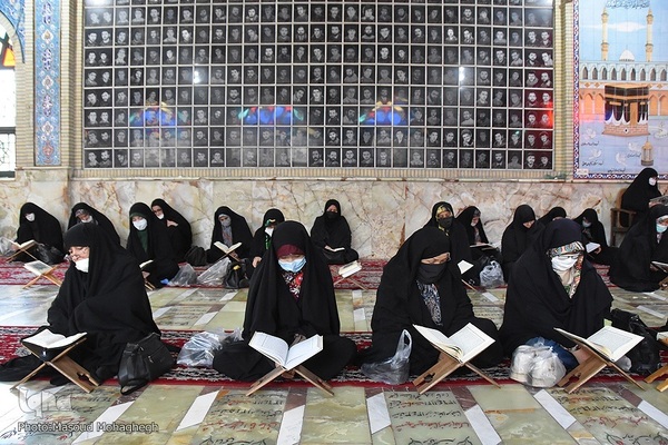 مراسم جزءخوانی قرآن کریم در سمنان‎‎‎‎
