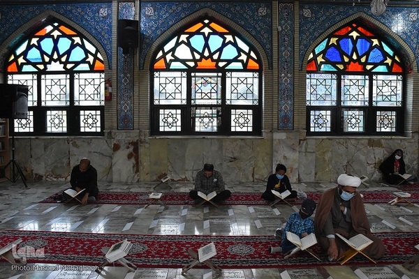 مراسم جزءخوانی قرآن کریم در سمنان‎‎‎‎
