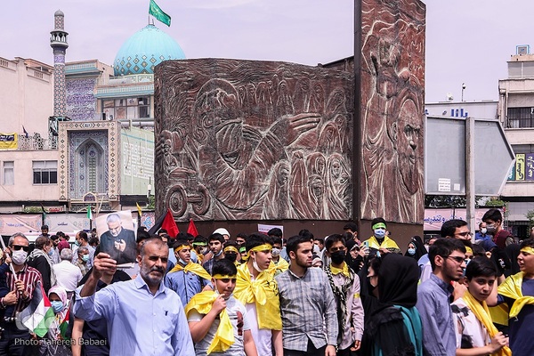 راهپیمایی روز قدس در تهران