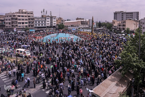 راهپیمایی روز قدس در تهران