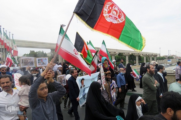 حضور مردم افغانستان در راهپیمایی روز قدس
