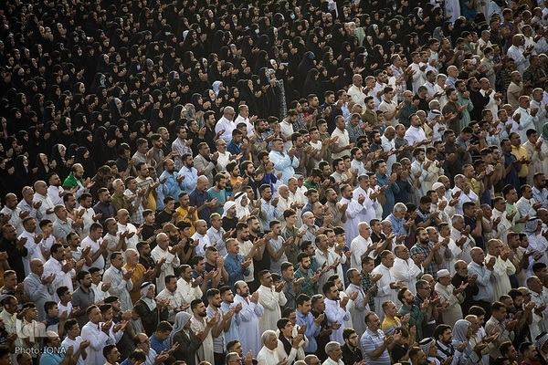 اقامه نماز عید سعید فطر در بین الحرمین