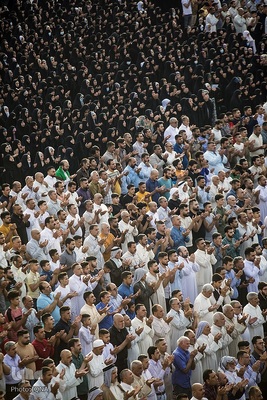 اقامه نماز عید سعید فطر در بین الحرمین