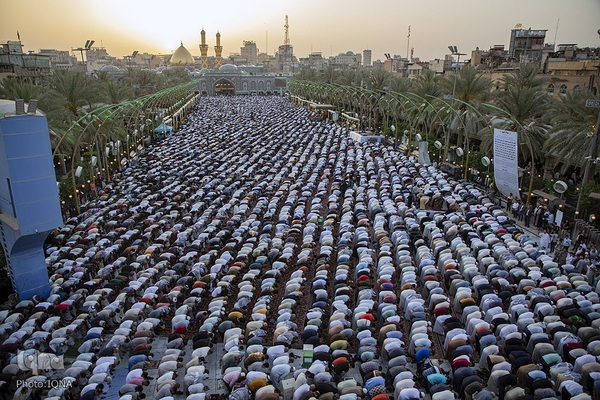 اقامه نماز عید سعید فطر در بین الحرمین