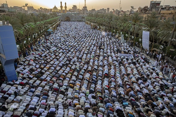 اقامه نماز عید سعید فطر در بین الحرمین