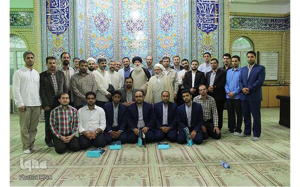 آیت الله سیدعبدالله فاطمی‌نیا به روایت تصویر
