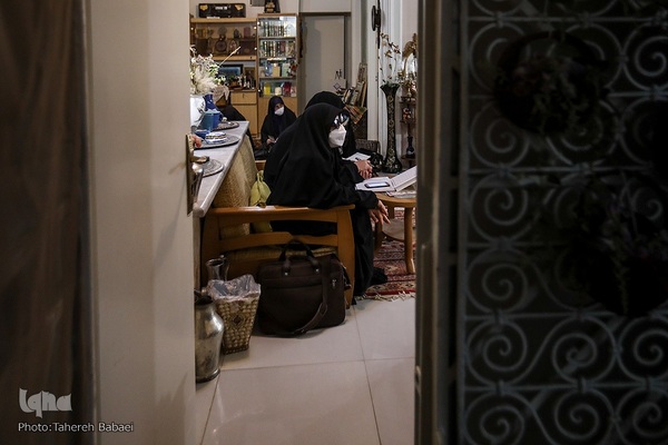 جلسه آموزش قرآن استاد موسوی بلده