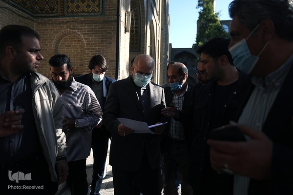 مراسم ترحیم آیت‌الله فاطمی‌نیا