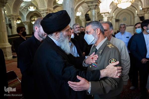 مراسم ترحیم آیت‌الله فاطمی‌نیا