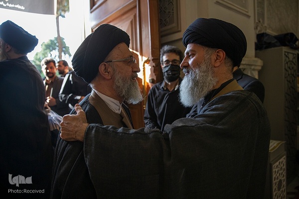 مراسم ترحیم آیت‌الله فاطمی‌نیا