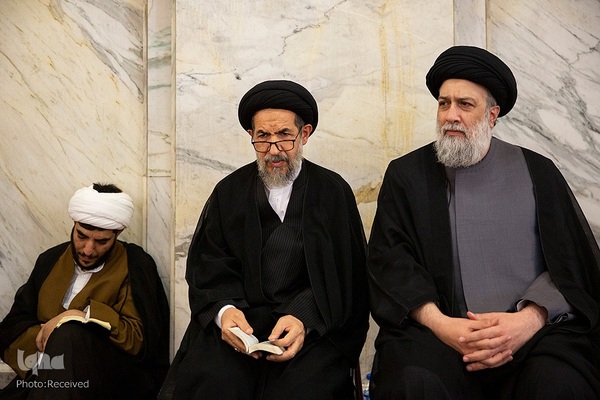 مراسم ترحیم آیت‌الله فاطمی‌نیا