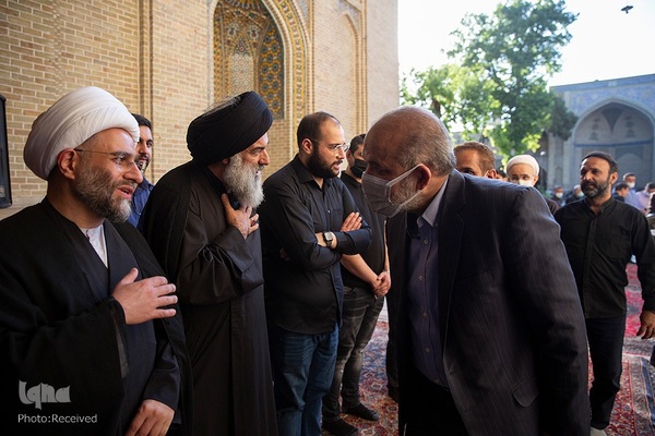 مراسم ترحیم آیت‌الله فاطمی‌نیا