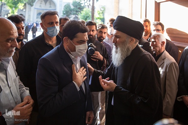 مراسم ترحیم آیت‌الله فاطمی‌نیا